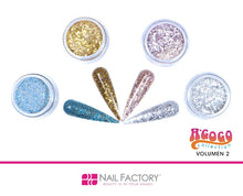 Cargar imagen en el visor de la galería, COLECCIONES ACRILICO 4 PIEZAS NAIL FACTORY