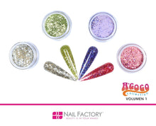 Cargar imagen en el visor de la galería, COLECCIONES ACRILICO 4 PIEZAS NAIL FACTORY