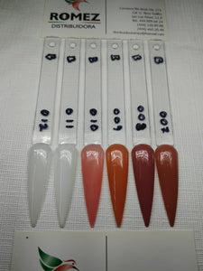 GAMA GELES NEGRO JR 6 PIEZAS