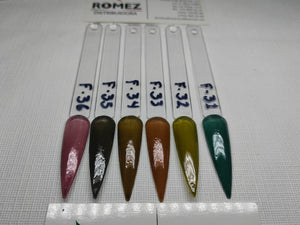 GAMA GELES NEGRO JR 6 PIEZAS