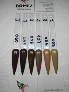 GAMA GELES NEGRO JR 6 PIEZAS