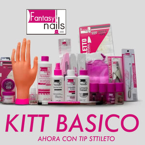 KIT ACRILICO FANTASY NAILS