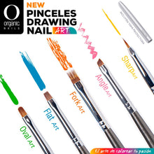 Cargar imagen en el visor de la galería, PINCELES NAIL ART ORGANIC
