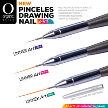 Cargar imagen en el visor de la galería, PINCELES NAIL ART ORGANIC
