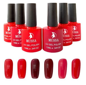 Gamas MUSSA 6 piezas