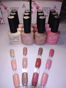GAMA GELES JR PINK 12 PIEZAS