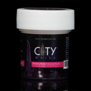 ACRILICO PINK CITY NAILS