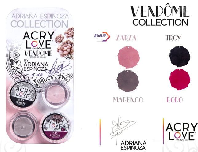 COLECCIONES 4 PIEZAS ACRYLOVE