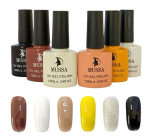 Gamas MUSSA 6 piezas
