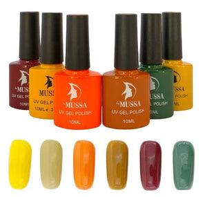 Gamas MUSSA 6 piezas