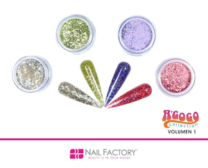COLECCIONES ACRILICO 4 PIEZAS NAIL FACTORY