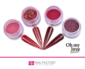 COLECCIONES ACRILICO 4 PIEZAS NAIL FACTORY