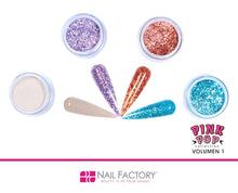 Cargar imagen en el visor de la galería, COLECCIONES ACRILICO 4 PIEZAS NAIL FACTORY
